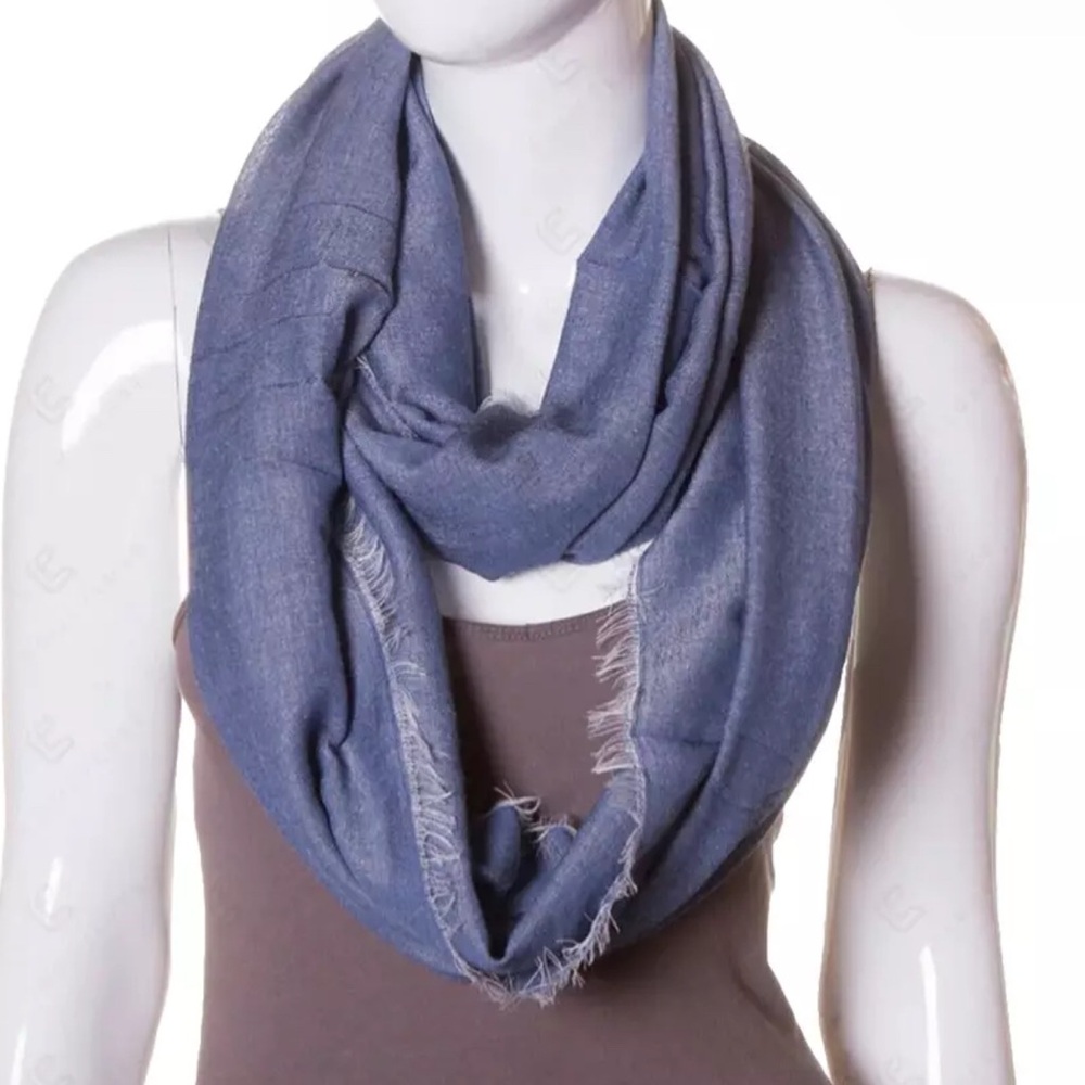 Blue Women's Infinity Scarf
